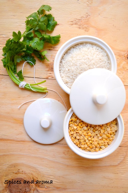 "Daahl, Rice and Cilantro"